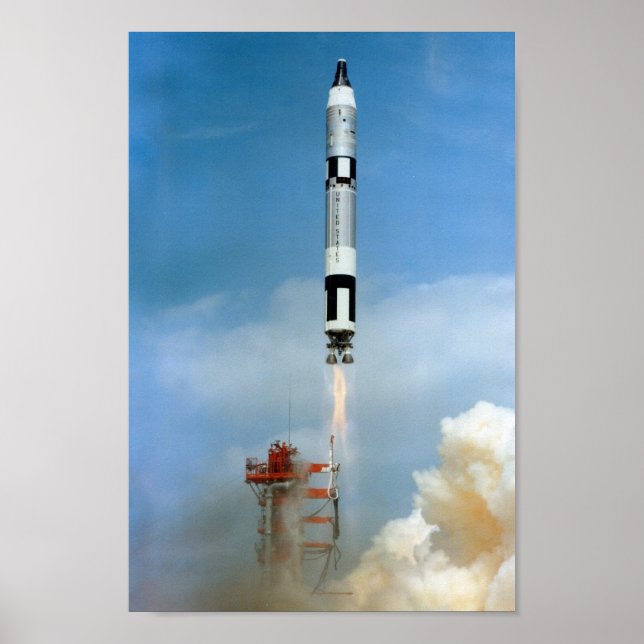 Gemini 8 Launch Poster (Framsidan)