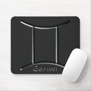 GEMINI, abstrakt utformning av Zodiac-signalen, Musmatta