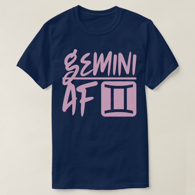 Gemini AF 1 T Shirt (Design framsida)