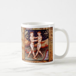 Gemini Ancient Zodiac Sign Astrology Coffee Kopp