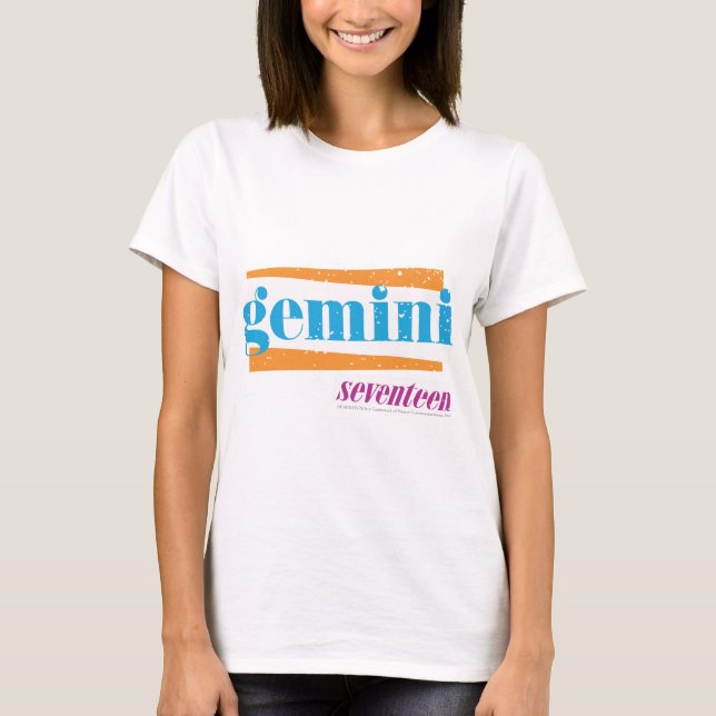 Gemini Aqua Tee (Framsida)