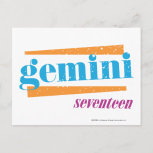 Gemini Aqua Vykort