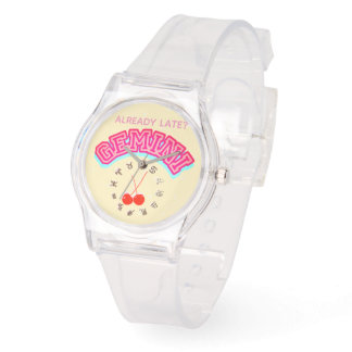 GEMINI är redan försenat Armbandsur
