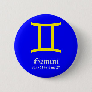 GEMINI ASTROLOGIC SIGN, SYMBOL ZODIAC KNAPP