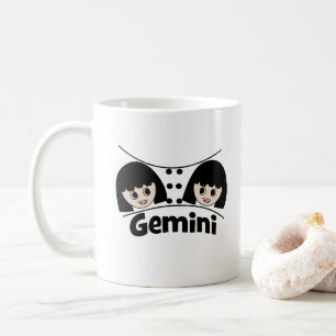 Gemini Astrology Zodiac Sign Kids Kaffemugg