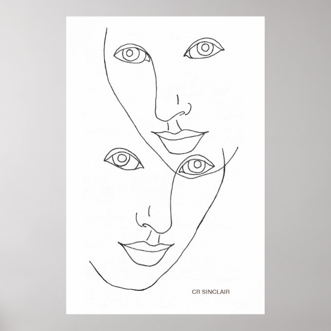 "GEMINI" av CR Sinclair Poster (Framsidan)