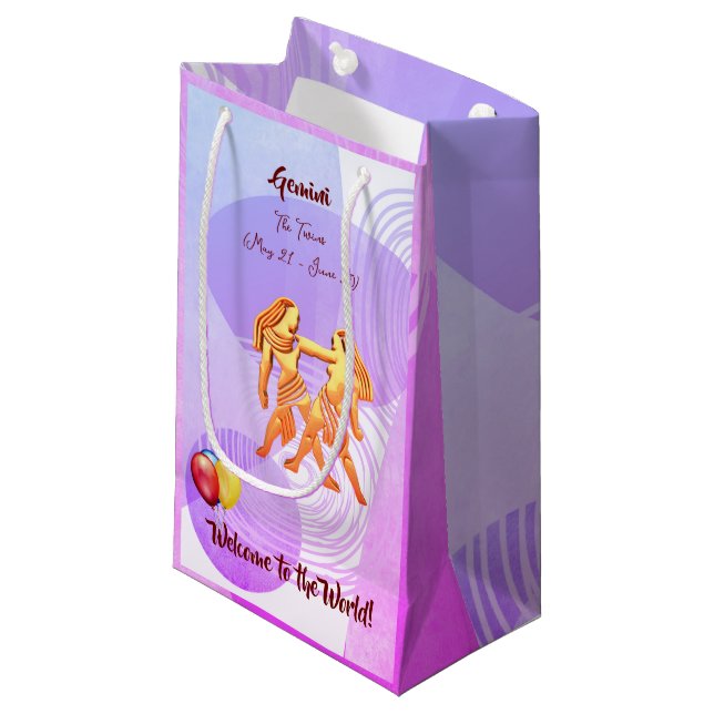 Gemini Baby (maj 21-juni 2010) Twillingarna (Framsidan Vinklad)