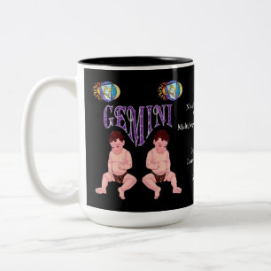 Gemini Birth Sign Zodiac Mugg