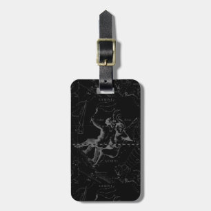 Gemini Constellation by Hevelius 1690 Bagagebricka
