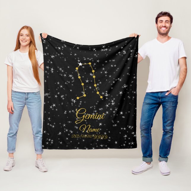 Gemini Constellation Fleecefilt (På plats)