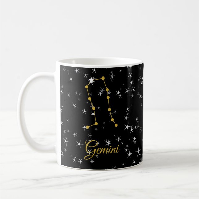 Gemini Constellation Kaffemugg (Vänster)