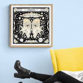 Gemini: De Galaktiska Tvillinginspirationerna Poster