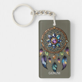 Gemini Dreamcatcher Nyckelring