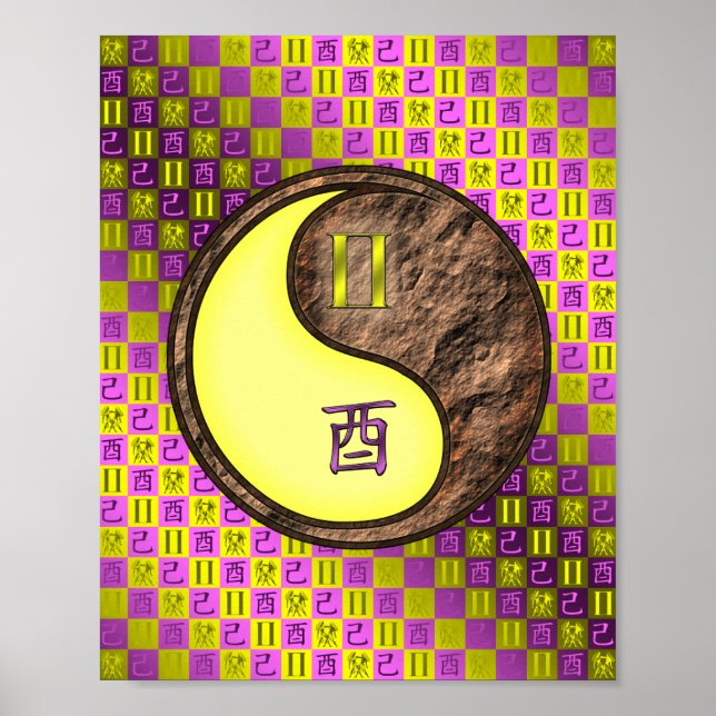 Gemini & Earth Tupp Poster (Framsidan)