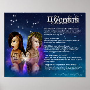 Gemini-egenskaper Poster