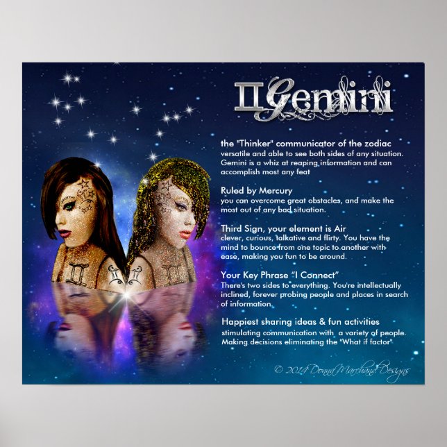 Gemini-egenskaper Poster (Framsidan)