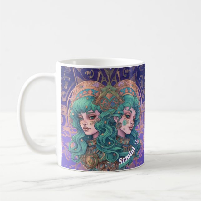 Gemini Energy Zodiac Mugg (Vänster)