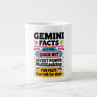 Gemini Facts: Snabbsökning, Multitasking och Endle Jumbo Mugg