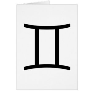Gemini Hälsningskort