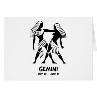 Gemini Hälsningskort