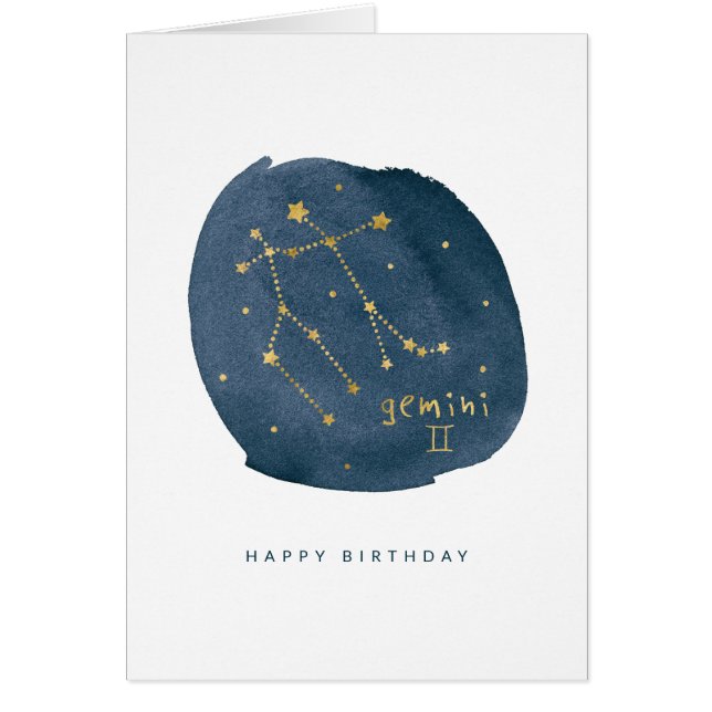 Gemini Hälsningskort (Framsidan)