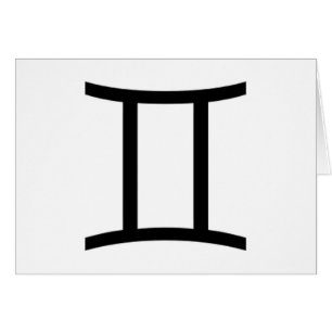 Gemini Hälsningskort