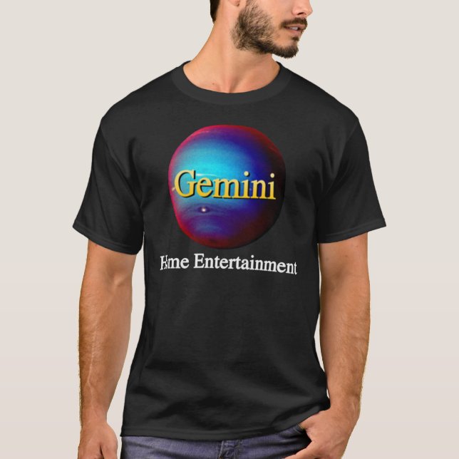 Gemini Home Entertainment Classic T-Shirt (Framsida)