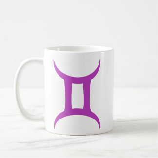 Gemini i Lila Kaffemugg