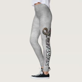 Gemini i Pearl Gemstone Leggings