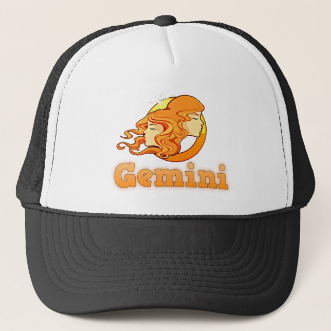 Gemini illustration truckerkeps (Framsida)