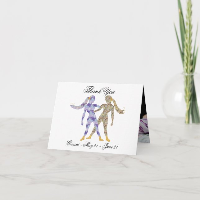 Gemini Impressionist Painting Stil & Guld Tack Y (Framsida)