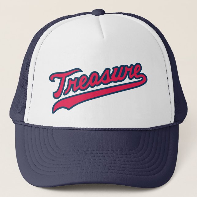 Gemini Jersey Navy Trucker Cap Keps (Framsida)