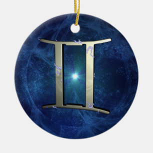 Gemini Julgransprydnad Keramik