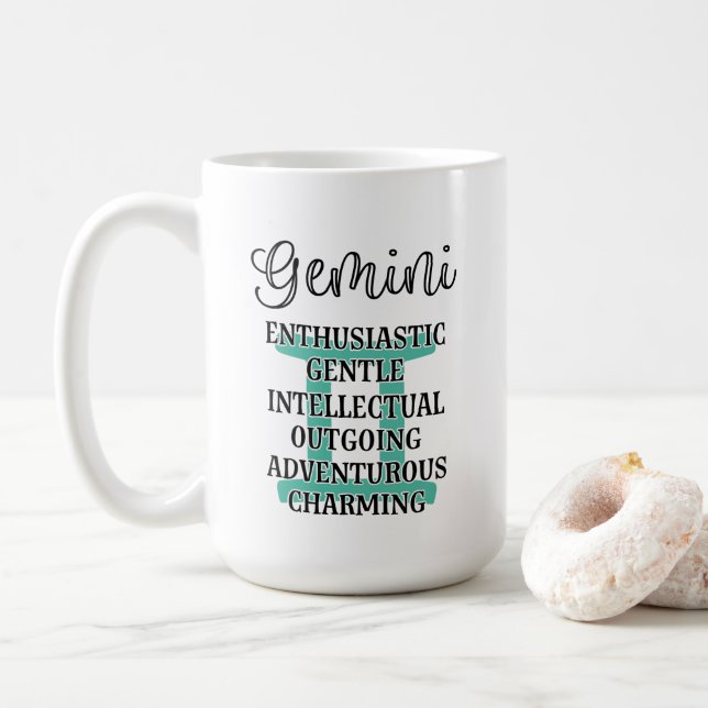 Gemini Kaffemugg (Med munk)