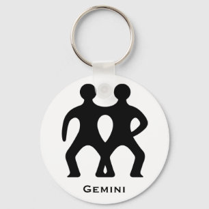 Gemini Keychain Nyckelring