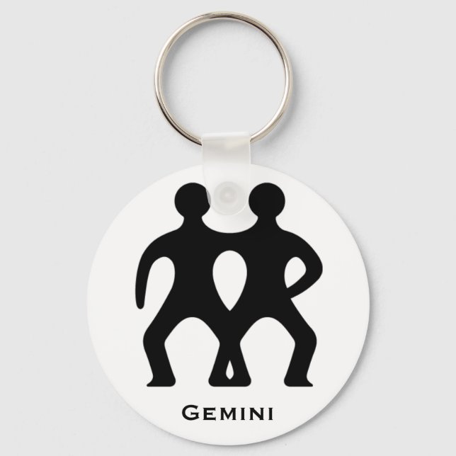 Gemini Keychain Nyckelring (Framsida)