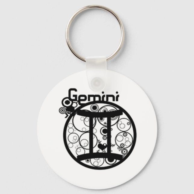 Gemini Keychain Nyckelring (Framsida)