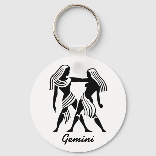 Gemini Keychain Nyckelring (Framsida)