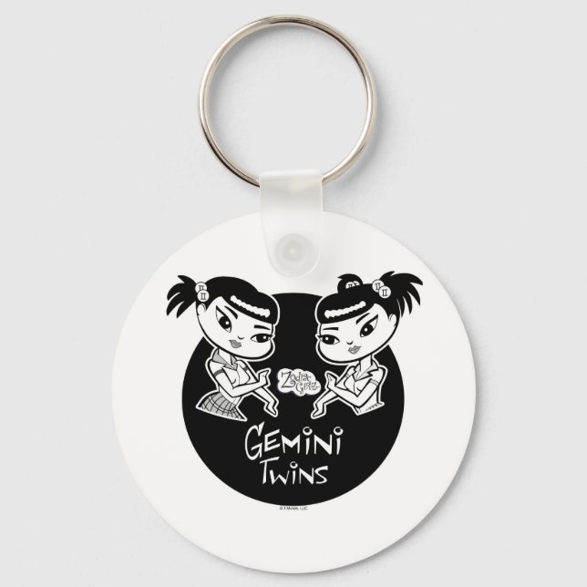 Gemini Keychain Nyckelring (Framsida)