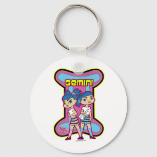 Gemini Keychain Nyckelring