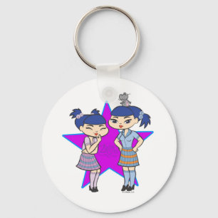 Gemini Keychain Nyckelring