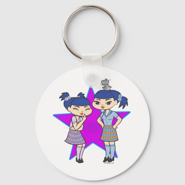 Gemini Keychain Nyckelring (Framsida)