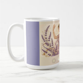 Gemini Lavendel Art Nouveau Mugg