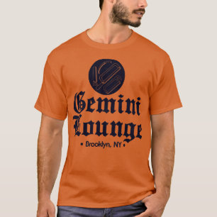 Gemini Lounge Mafia-Klubben Brooklyn New York T Shirt