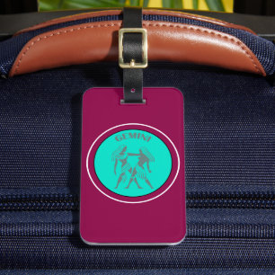 Gemini Luggage Tag Bagagebricka