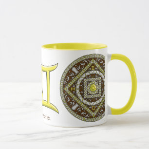 Gemini Mandala Mugg