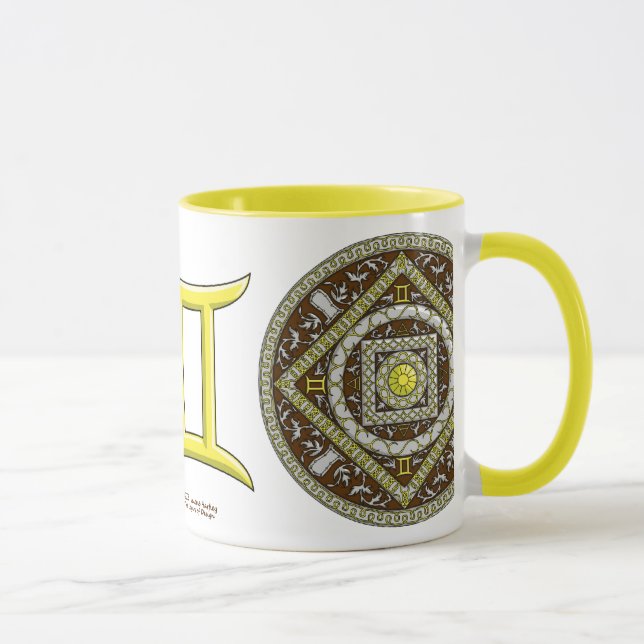 Gemini Mandala Mugg (Höger)