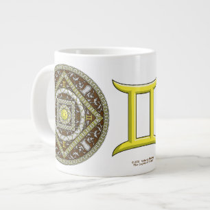 Gemini Mandala Specialty Mugg Jumbo Mugg