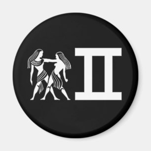 Gemini med symbol magnet