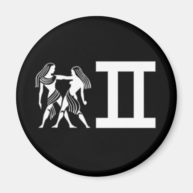 Gemini med symbol magnet (Framsidan)